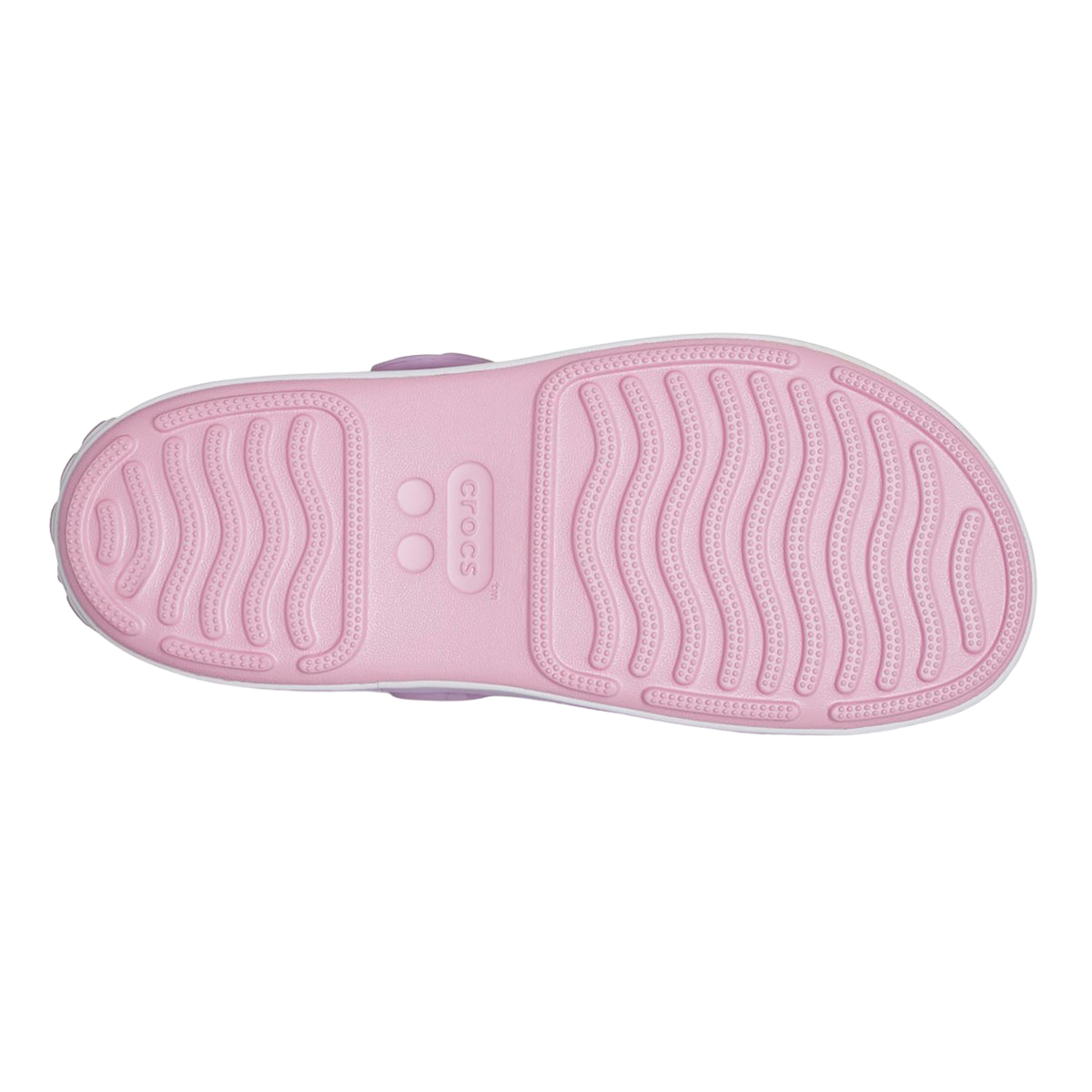Crocs sandalo da bambina Crocband Cruiser 209424-84I rosa-lavanda
