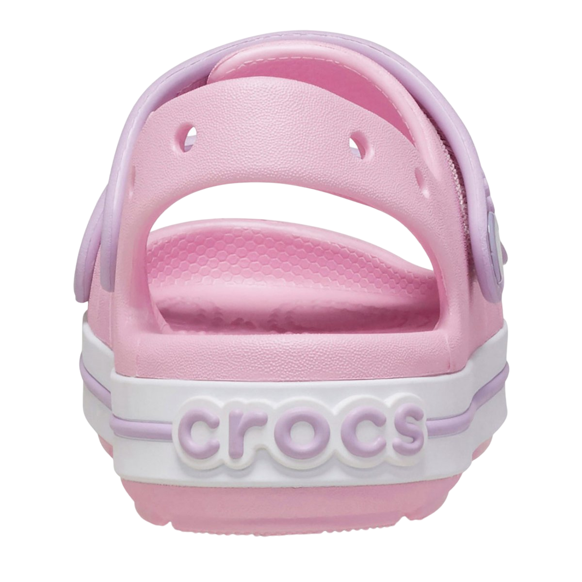 Crocs sandalo da bambina Crocband Cruiser 209424-84I rosa-lavanda