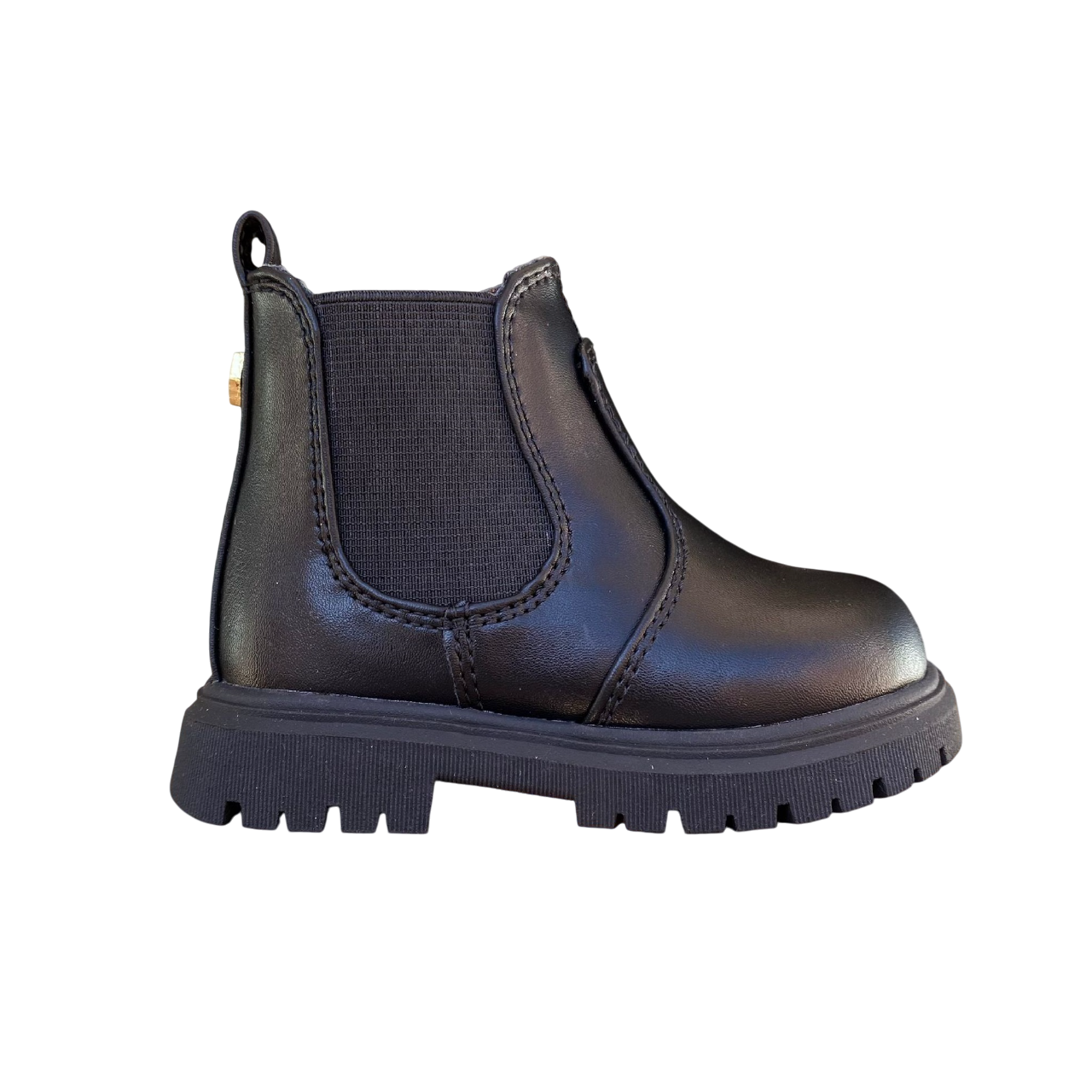 Cult Stivaletto T-431 2026 Anfibi Bambino Nero Senza Lacci Slip