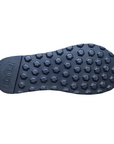 Cult sandalo da donna due fasce in pelle intrecciata impreziosite da fibbie in metallo con logo JANIS 4476 nero