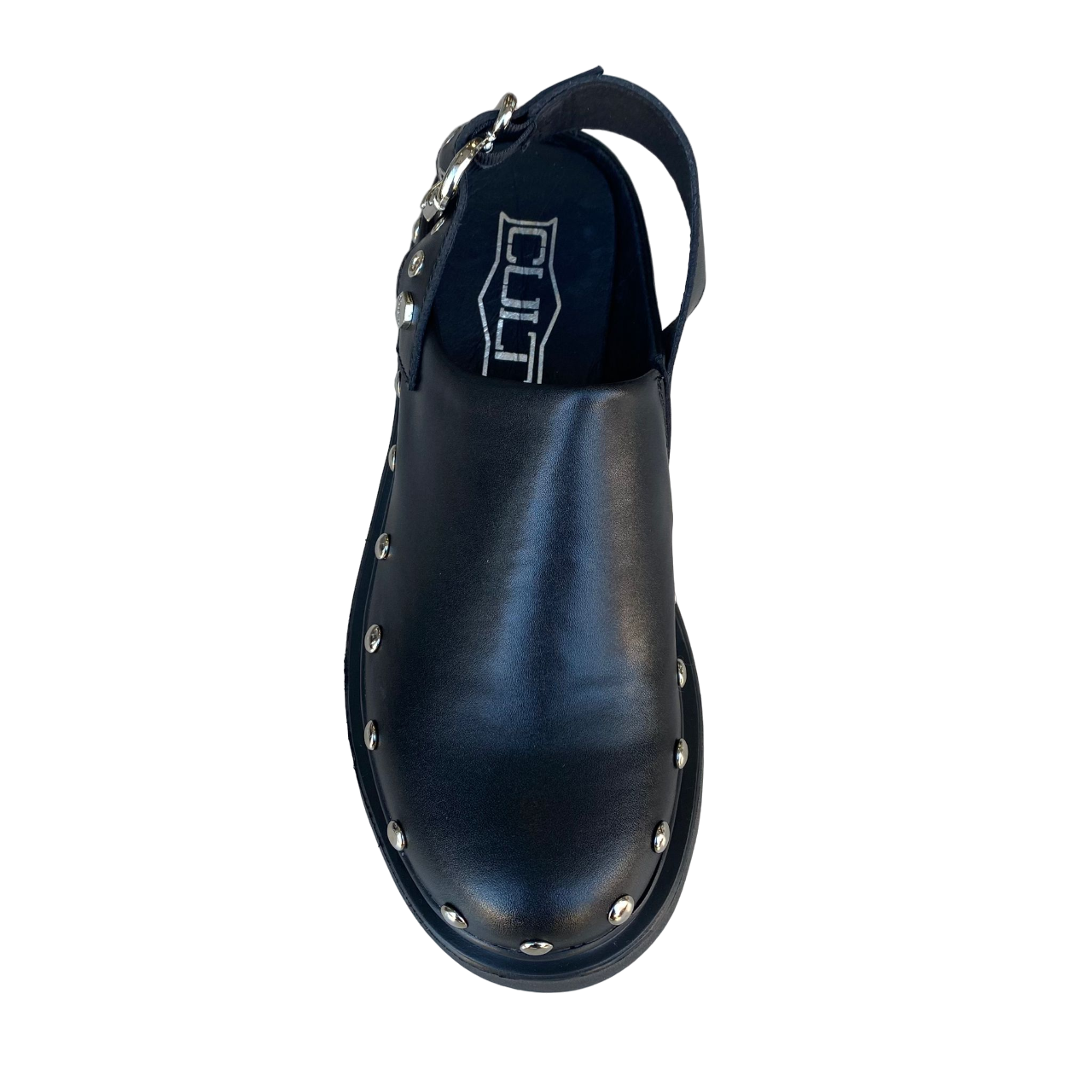 Cult sandalo Sabot da donna in pelle New Rock 3659 nero