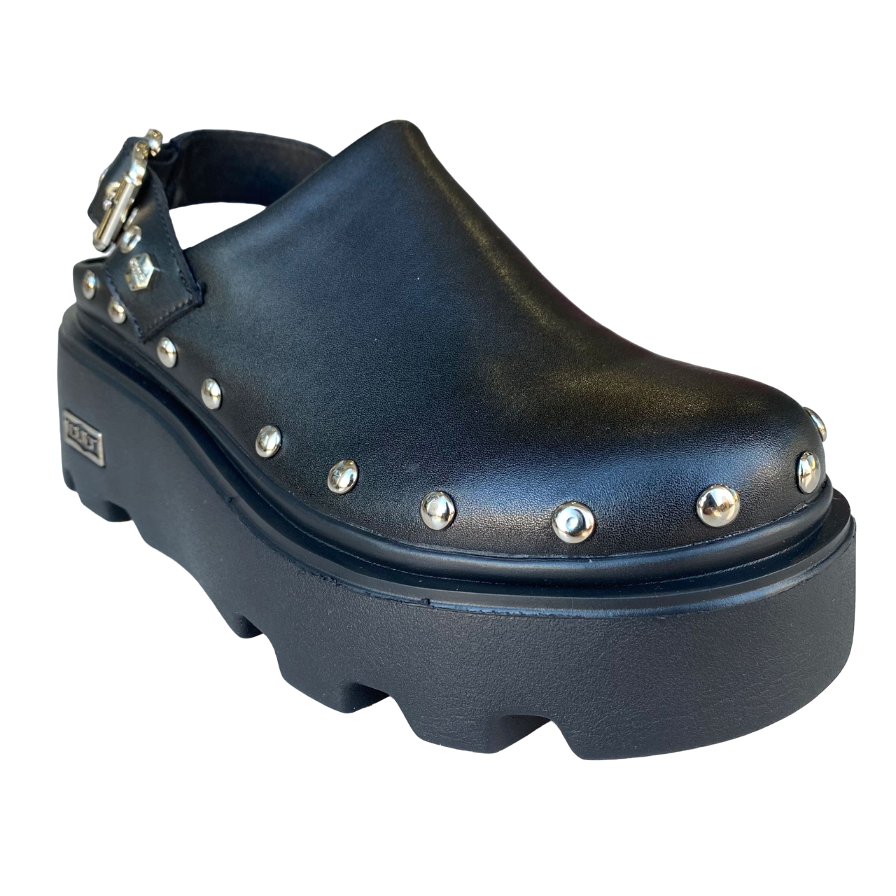 Cult sandalo Sabot da donna in pelle New Rock 3659 nero