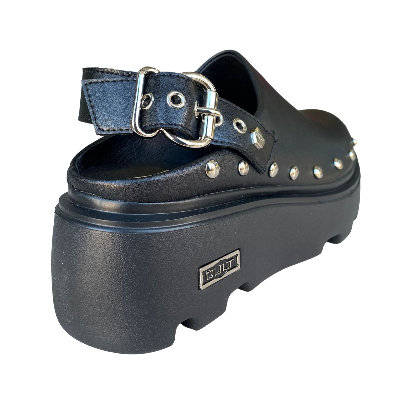 Cult sandalo Sabot da donna in pelle New Rock 3659 nero