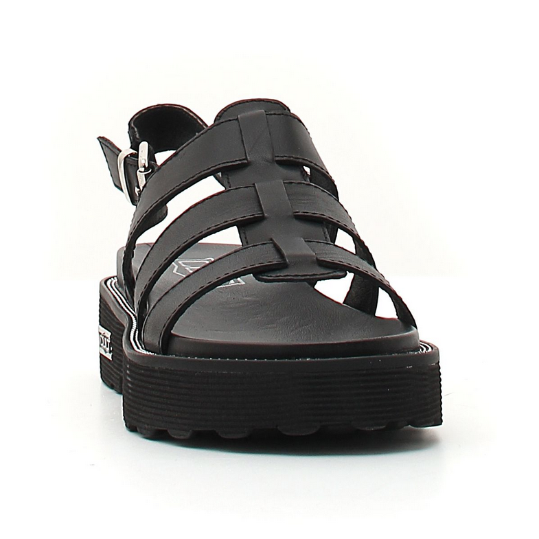 Cult sandalo da donno in pelle Ziggy 3137 nero