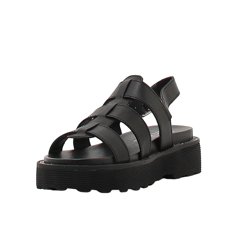 Cult sandalo da donno in pelle Ziggy 3137 nero
