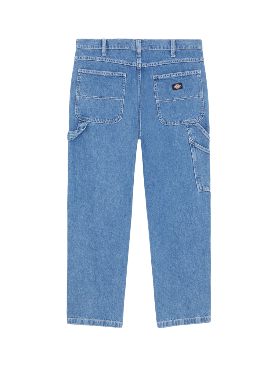 Dickies pantalone jeans da uomo Garyville DK0A4XECCLB1 blu medio