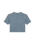 Dickies maglietta manica corta da donna a coste Plentywood DK0A866FG701 nuvole grigie3