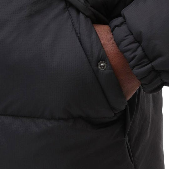 Dickies giacca a piumino da uomo con cappuccio Waldenburg DK0A4YEYBLK nero