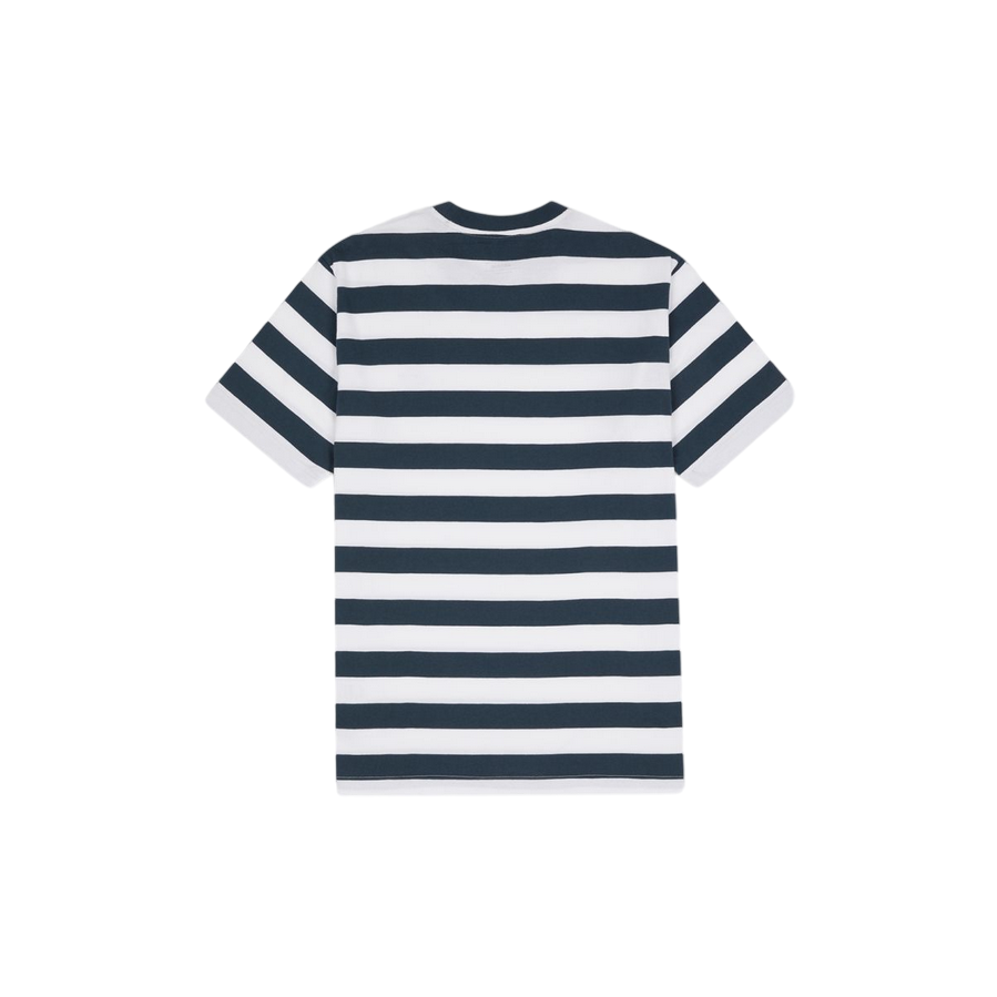 Dickies maglia manica corta da uomo a righe Rivergrove DK0A4Y8YAF01 blu