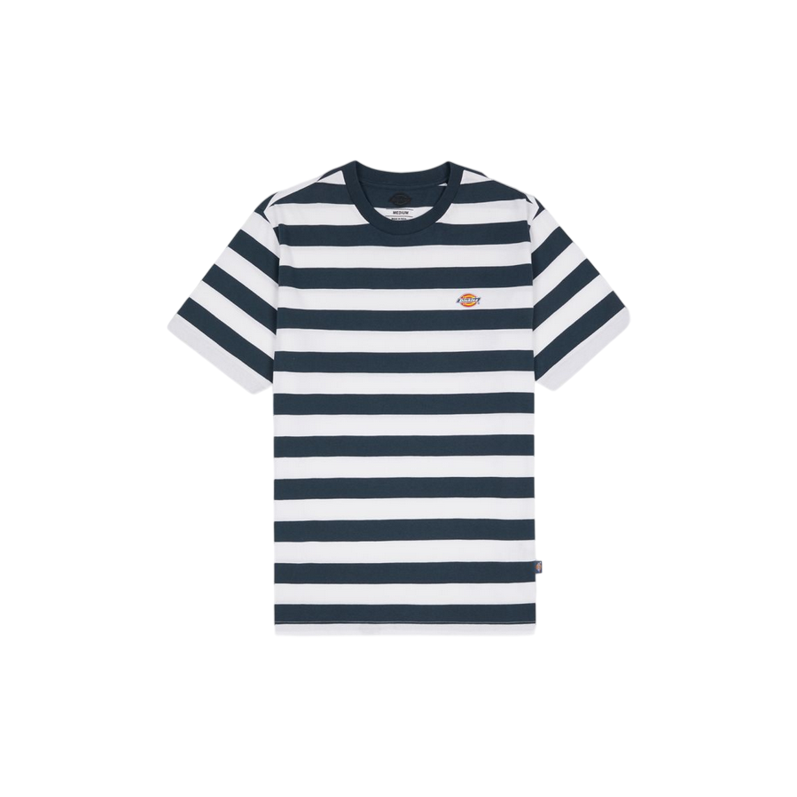 Dickies maglia manica corta da uomo a righe Rivergrove DK0A4Y8YAF01 blu