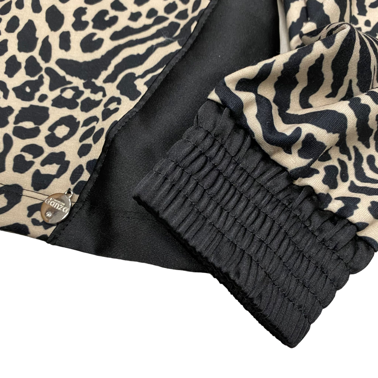 Dimensione Danza felpa con cappuccio da donna con fantasia animalier 24IDD72081 safari