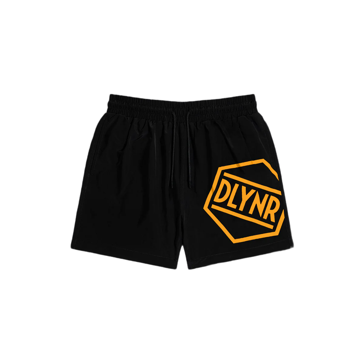 Dolly Noire costume boxer mare Logo Swimshorts ww426-wc-02 nero-arancio