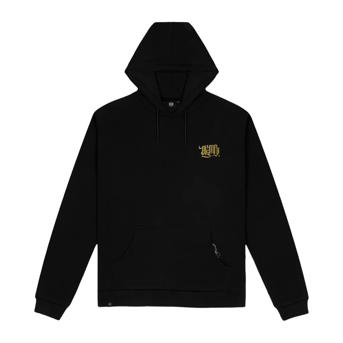 Dolly Noire felpa con cappuccio da uomo Desert Skull nero