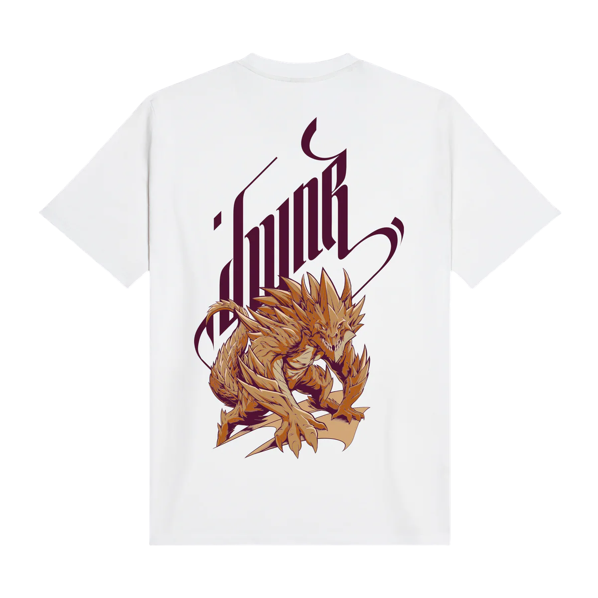 Dolly Noire maglietta manica corta in cotone Desert Dragon ts622-tt-02 bianco
