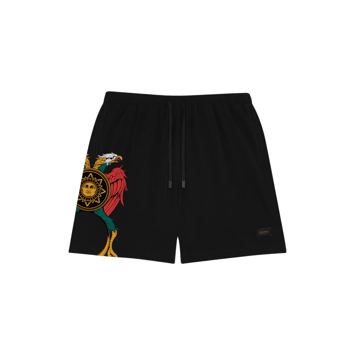 Dolly Noire costume da bagno a pantaloncino da uomo Asso di Denari WW916-WC-01 nero