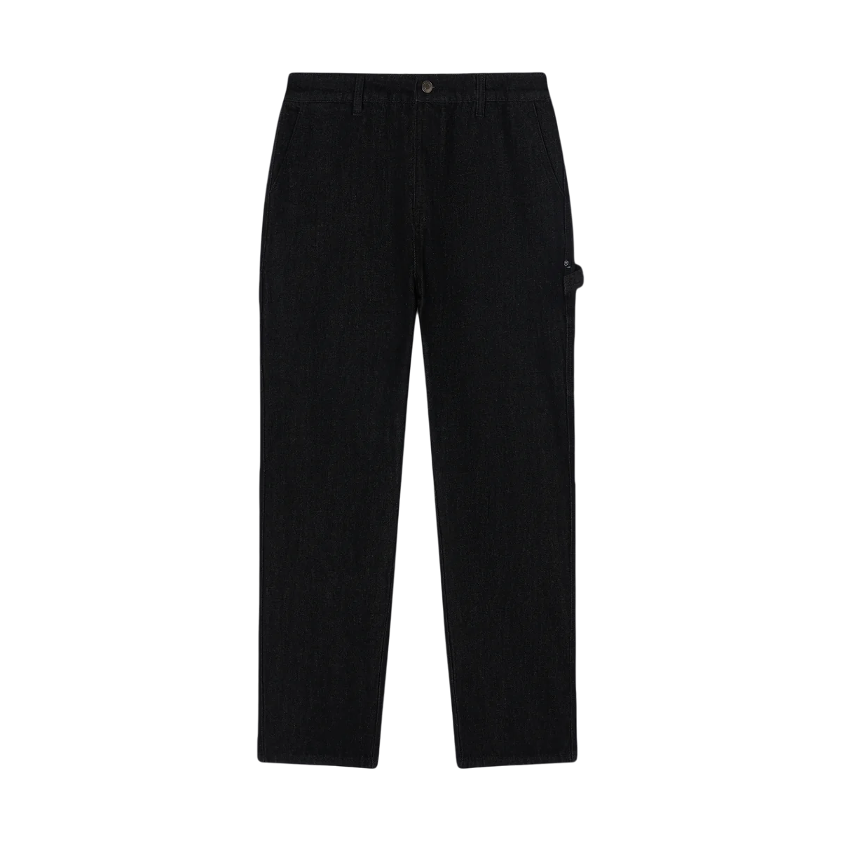 Dolly Noire pantalone in jeans da uomo carpentiere pa683-qp-01 nero 1