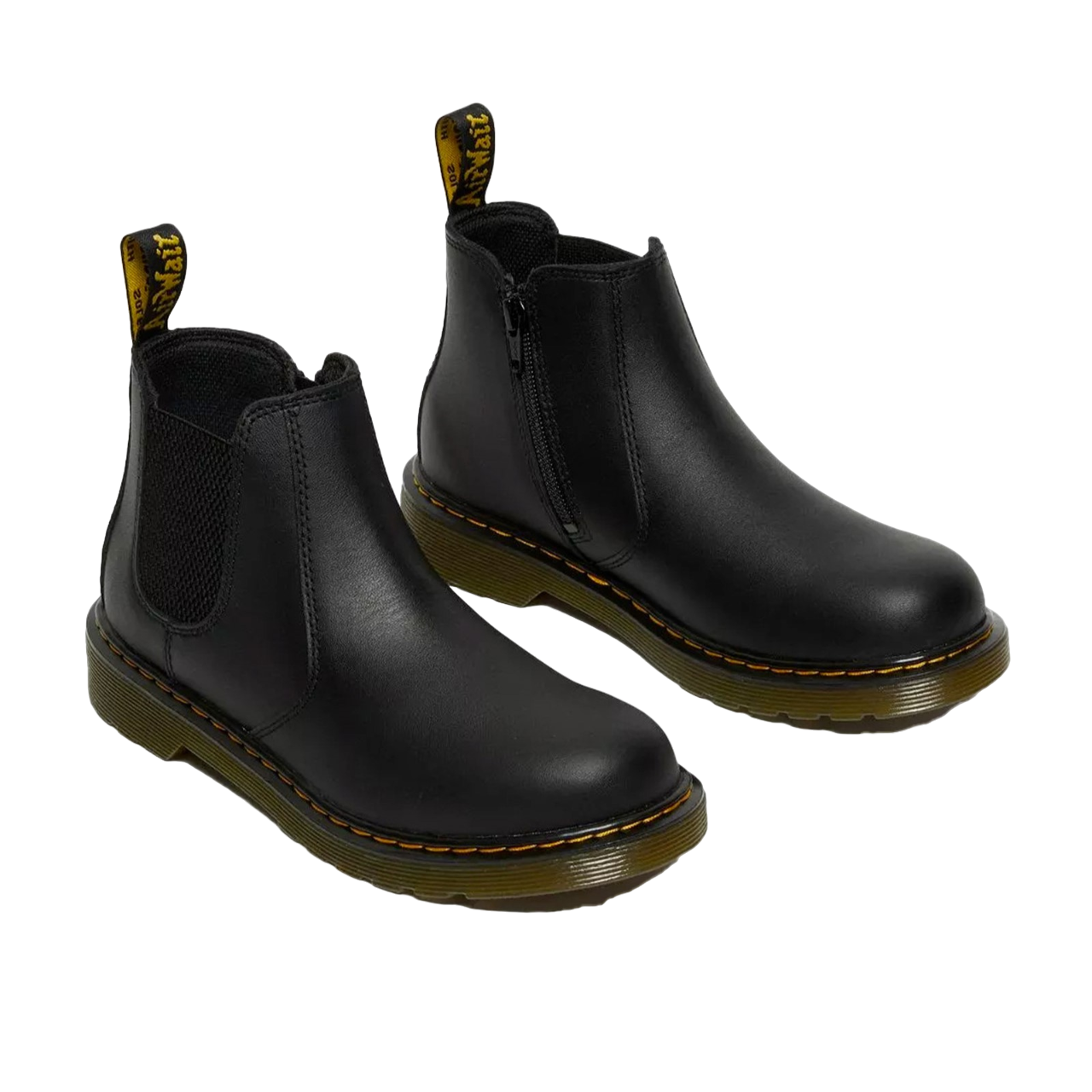 Dr. Martens stivaletto da junior Chelsea 2976 Y con cerniera laterale 21992001 nero