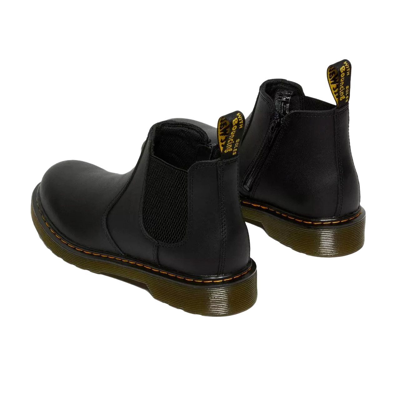 Dr. Martens stivaletto da junior Chelsea 2976 Y con cerniera laterale 21992001 nero