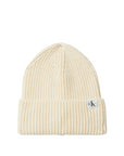 Calvin Klein Berretto a Costine Unisex Junior IU0IU00440PGB Panna