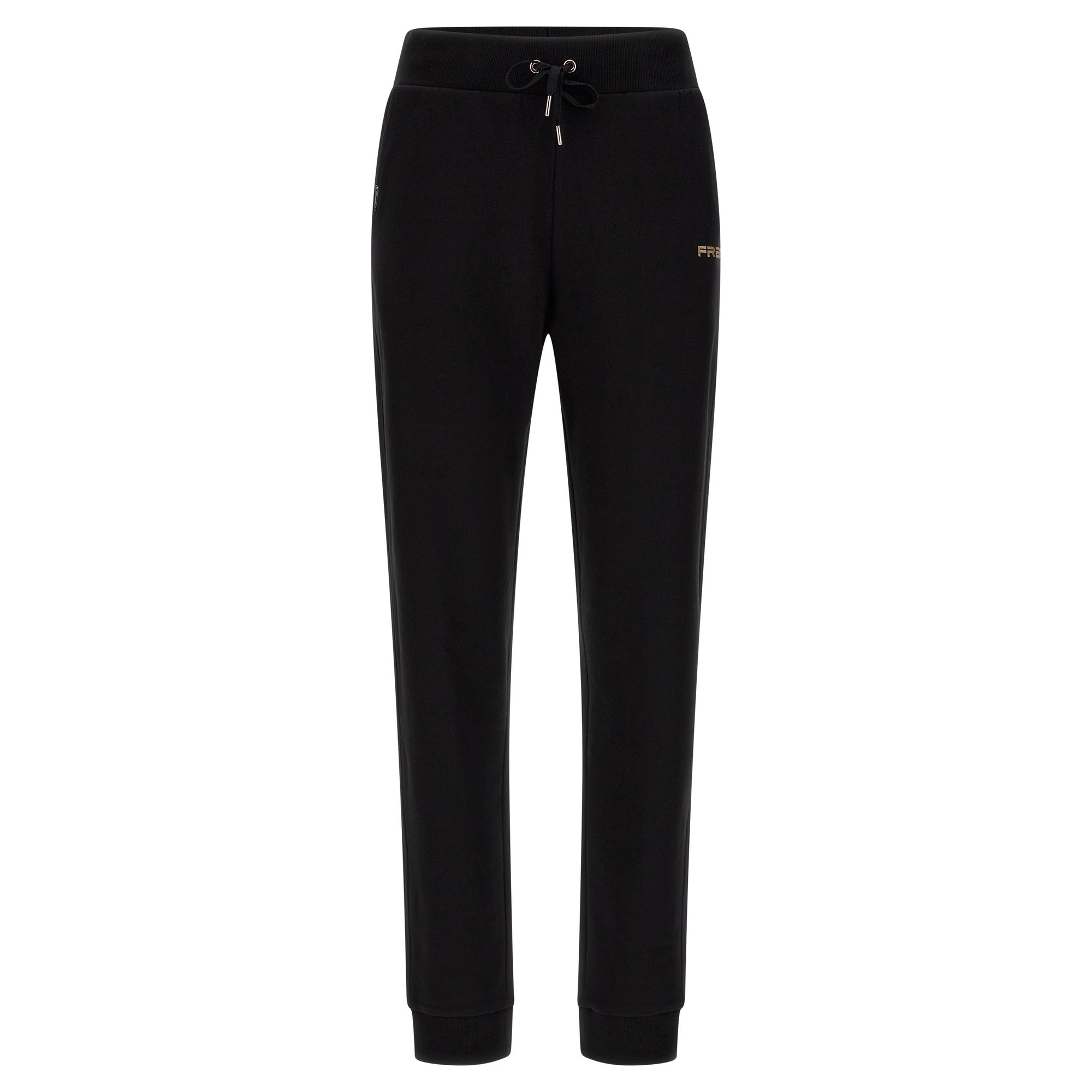 Freddy tuta sportiva da donna con zip e collo ad anello e inserto a fantasia F3WTRK3 F93N malaga-nero