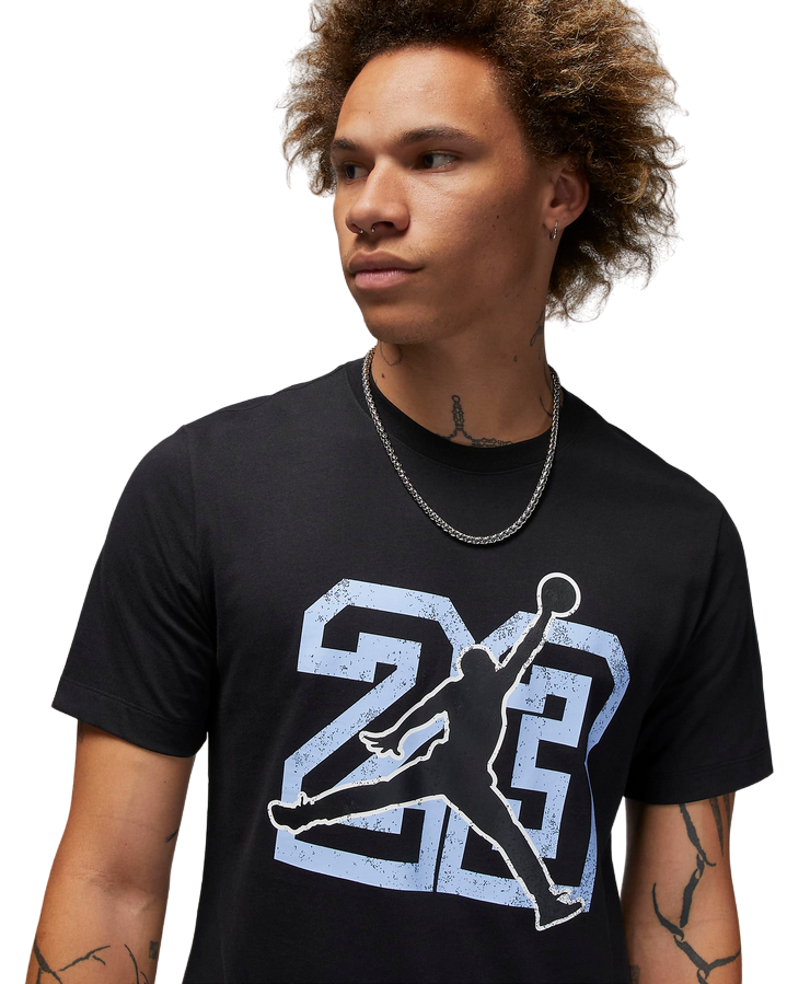 Jordan T-shirt manica corta da uomo Flight Essentials FB7394-010 nero