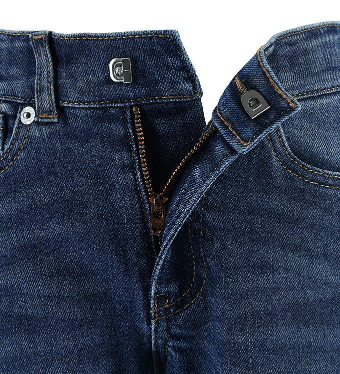 Levi's Kids Pantalone a vita alta da bambina e ragazza jeans Mini Mom 3EG377-D0G medio