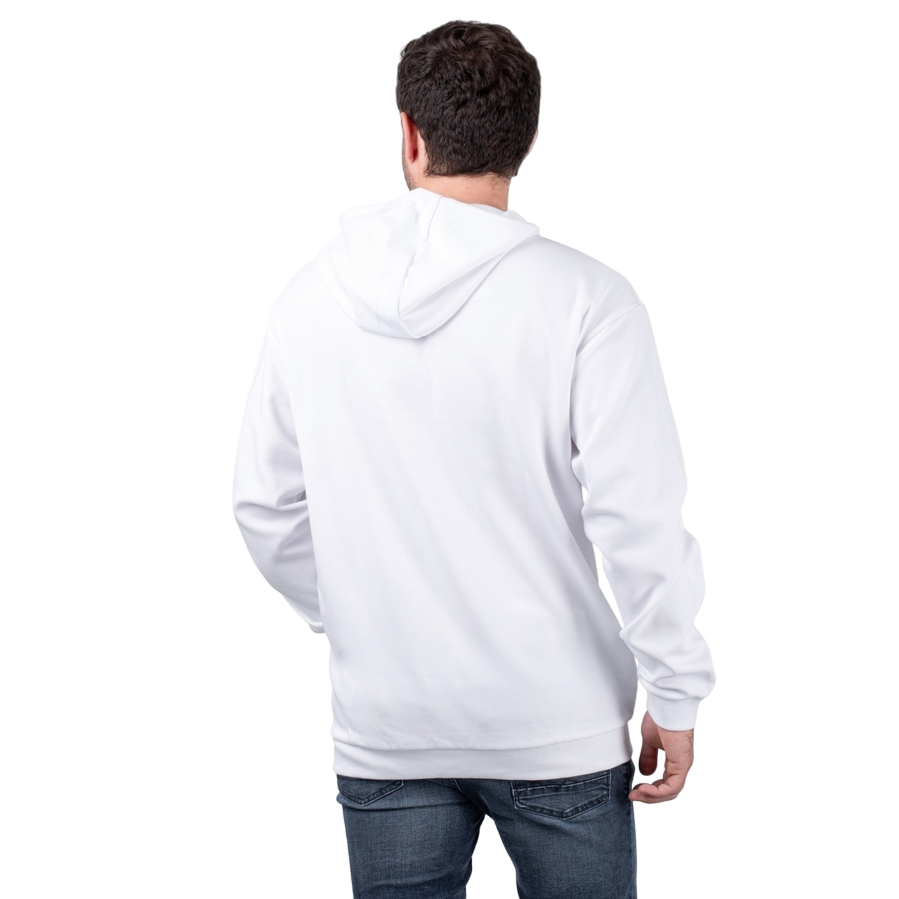 Fila Felpa felpa con cappuccio da uomo Norman 689314 M67 bianco