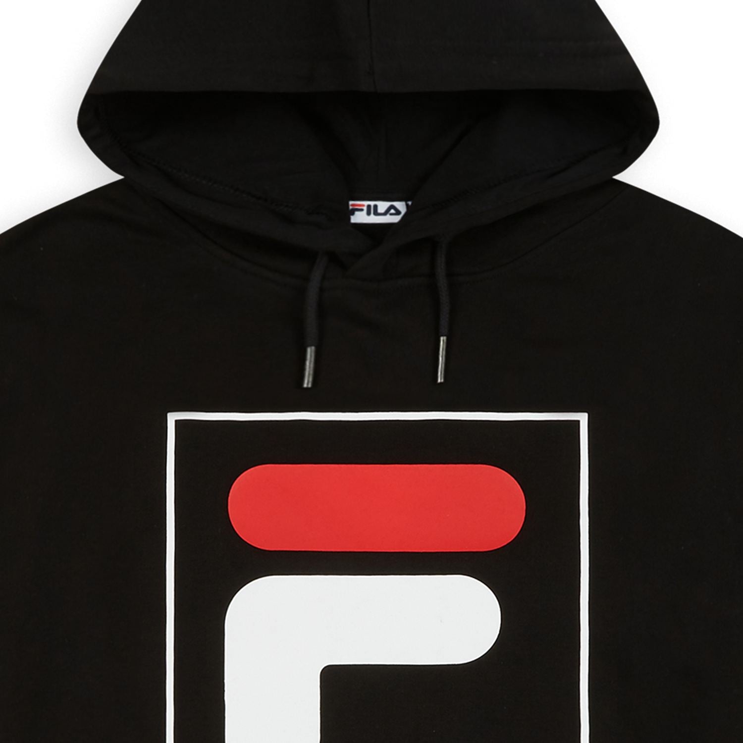 Fila felpa con cappuccio e logo da uomo TOTAL Hoody Men 682355 002 nero
