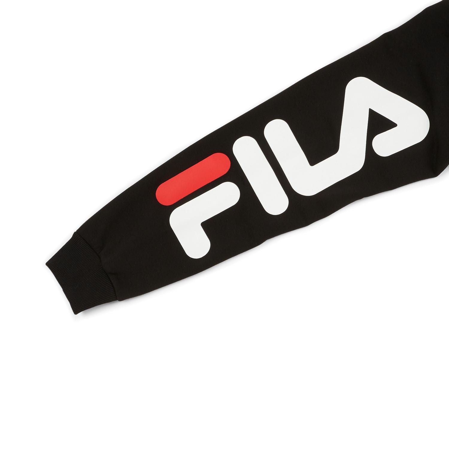 Fila felpa con cappuccio e logo da uomo TOTAL Hoody Men 682355 002 nero
