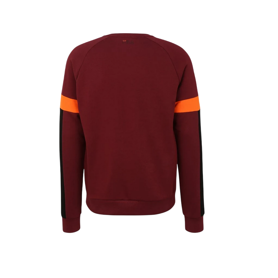 Fila felpa girocollo Ponto Blocked Crew Sweat 683450 B495 bordeaux