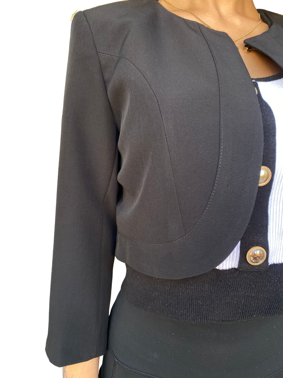 Fly Girl Bolerino da donna 6372/01 nero