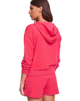 Gaudì Jeans felpa con cappuccio da donna 511BD64001 3435 fucsia