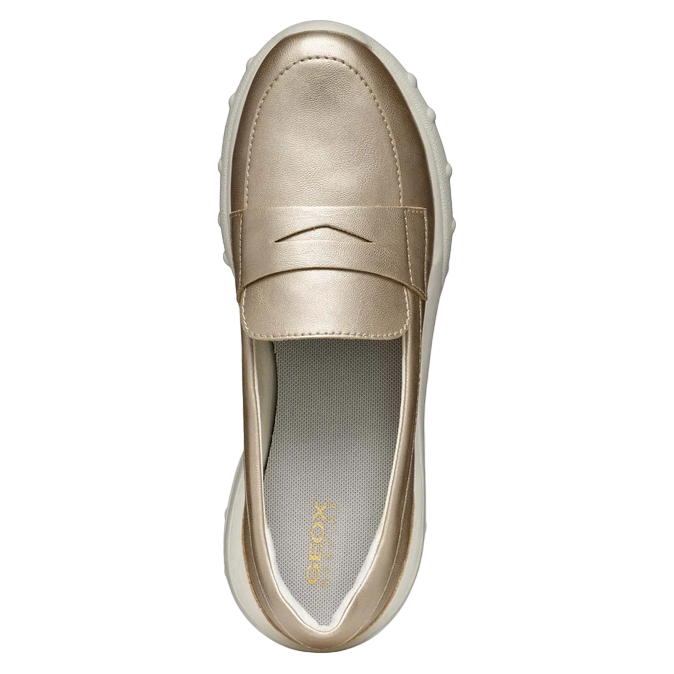 Geox Mocassino casual da donna Alleniee D45LPA 000NF C2012 oro