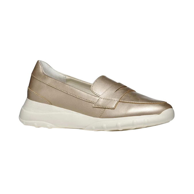 Geox Mocassino casual da donna Alleniee D45LPA 000NF C2012 oro