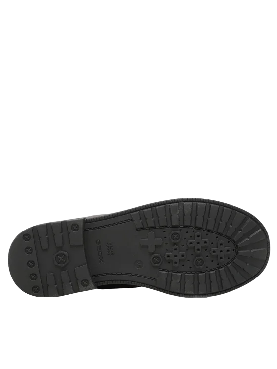 Geox Stivaletto anfibio da ragazza Eclair G.Q. Geobuck J169QQ 00054 C9999 b nero