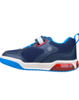 Geox scarpa da bambino con luci Inek J559CE 01454 C0693 blu