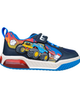 Geox scarpa da bambino con luci Inek J559CE 01454 C0693 blu