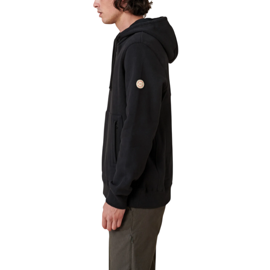 Globe felpa con cappuccio da uomo Burly Hoddie GB02003001BLK nero