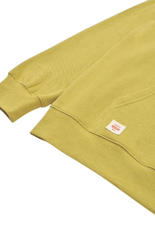 Globe felpa con cappuccio da uomo Living Low Velocity Hoddie GB02243002ACIDL verde lime