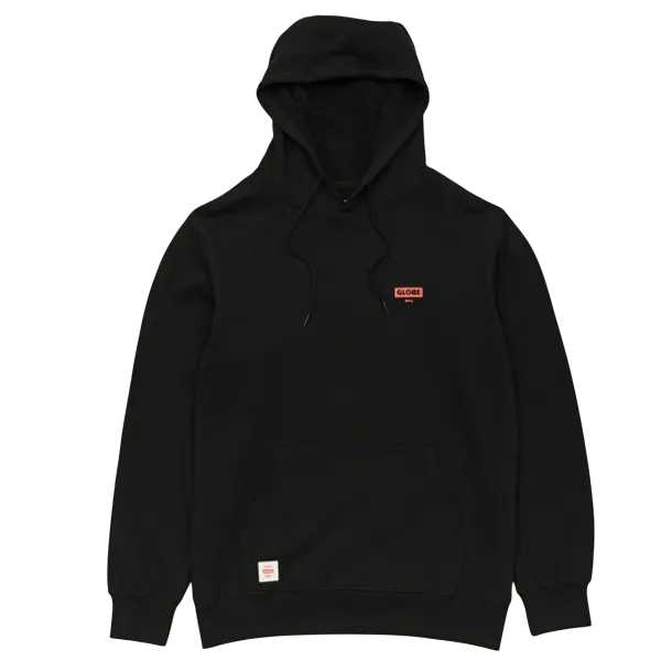 Globe felpa con cappuccio da uomo Living Low Velocity Hoddie GB02243002BLK nero