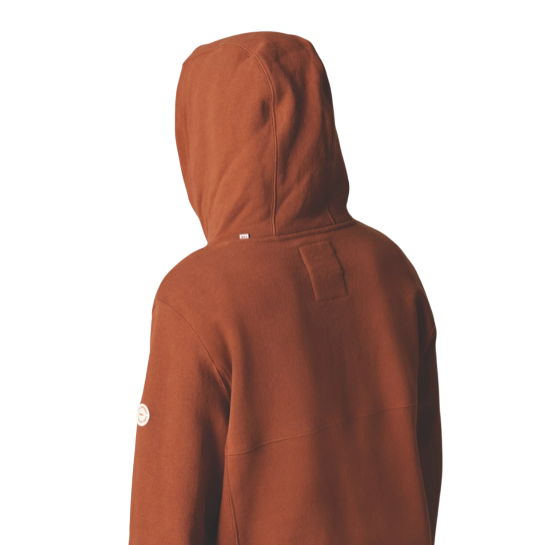 Globe felpa da uomo con cappuccio Burly Hoddie GB02003001DKWAL ruggine