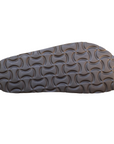 Goldstar ciabatta da donna sottopiede in pelle con 2 fibbie con strass GS31801QS premier nero