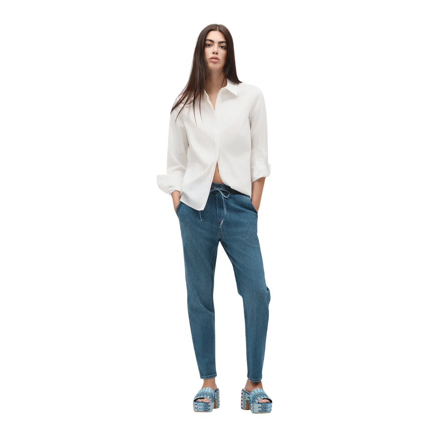 Griffai pantalaccio da donna DGP6313 denim