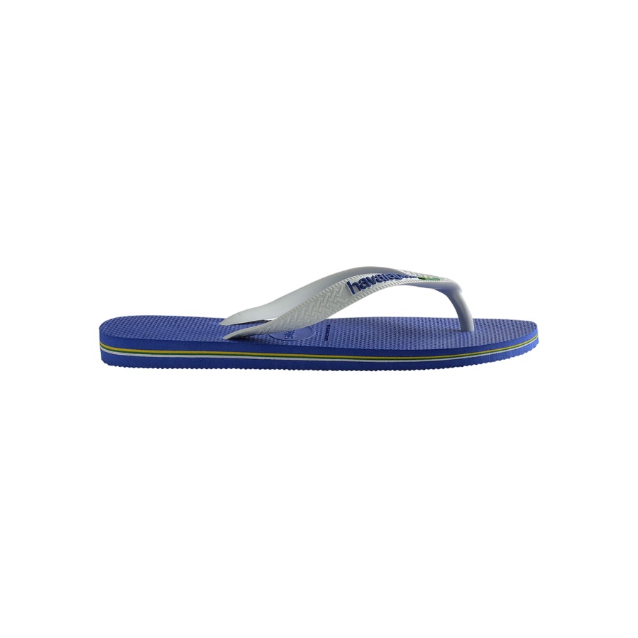 Havaianas ciabatta infradito da uomo Brasil Logo 4110850-2711 blu