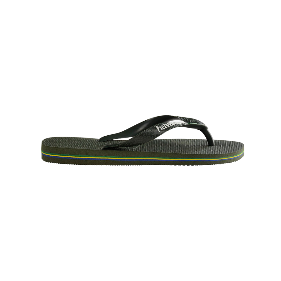 Havaianas ciabatta infradito Brasil Logo 4110850-5983 verde oliva-verde