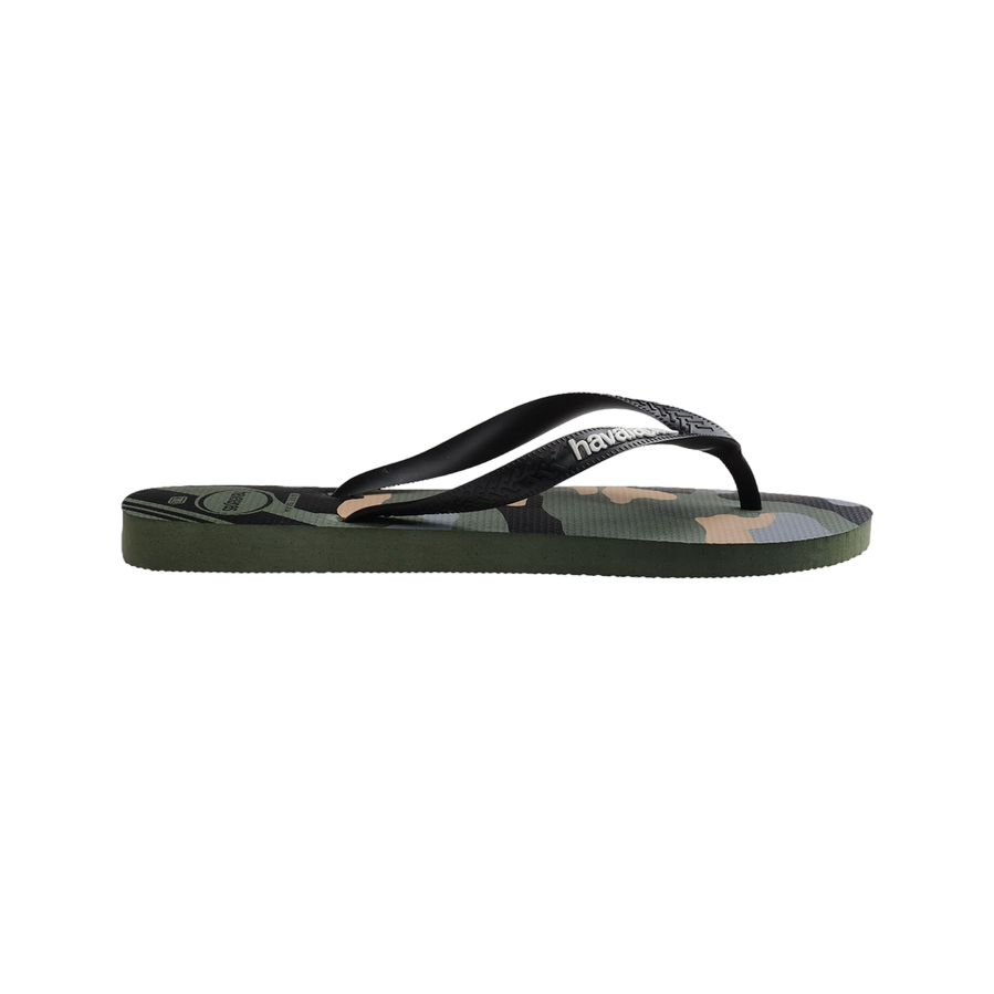 Havaianas ciabatta infradito Top Camu 4141398-6132 verde oliva-nero