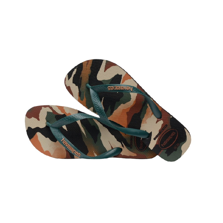 Havaianas ciabatta infradito Top Camu 4141398-6134 nero-verde