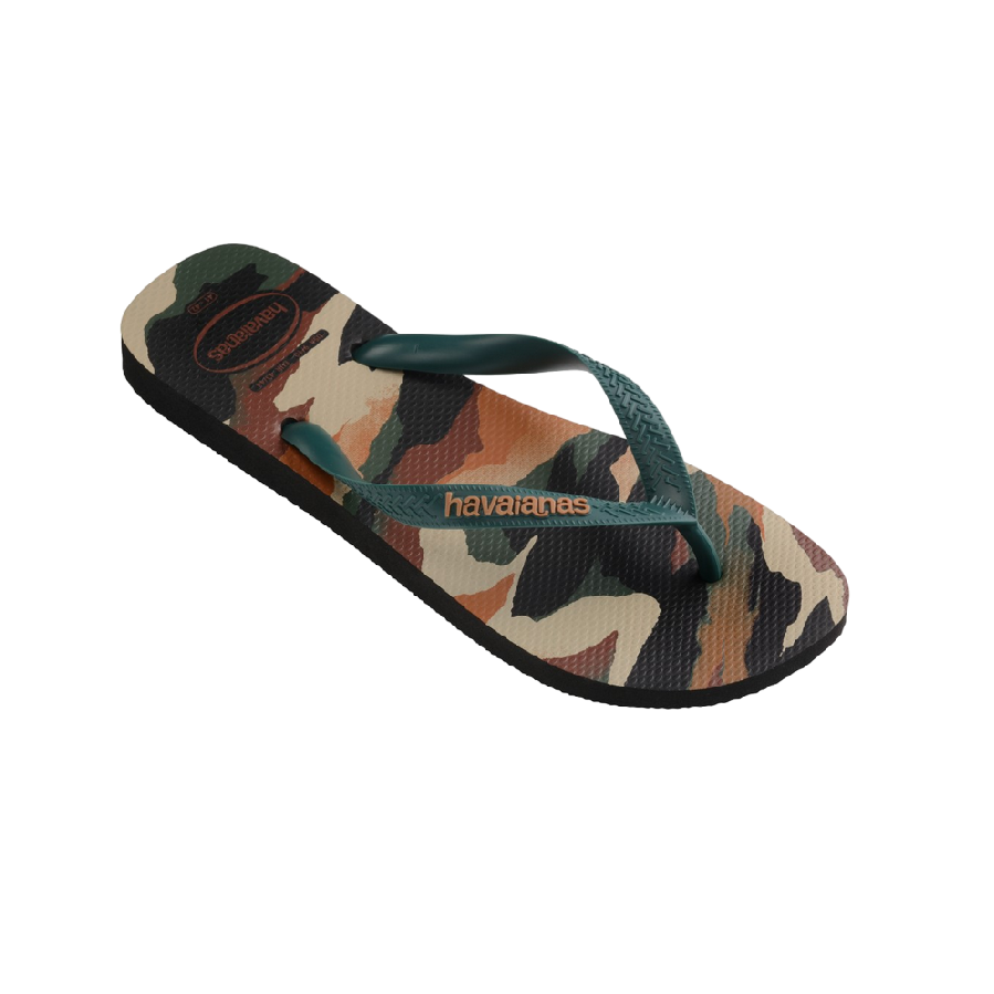 Havaianas ciabatta infradito Top Camu 4141398-6134 nero-verde