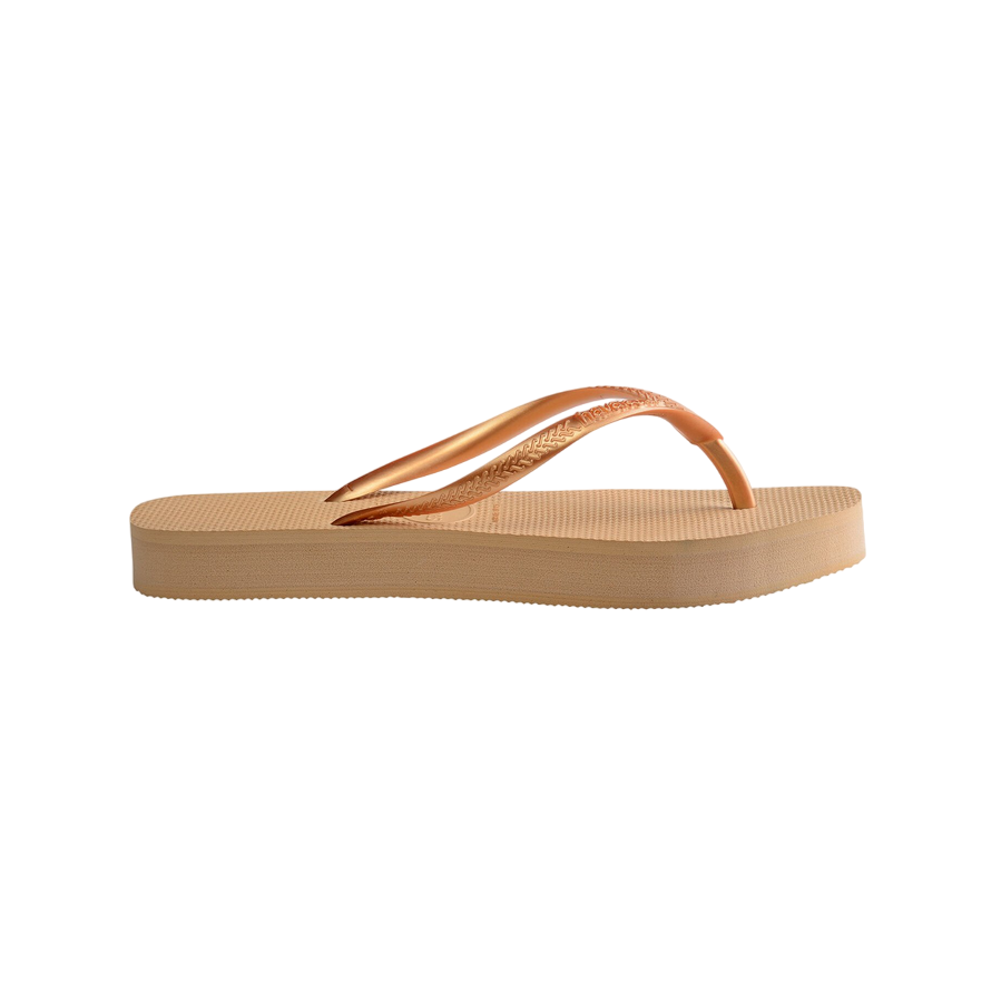 Havaianas ciabatta infradito da donna Slim Flatform 4144537-0570 oro