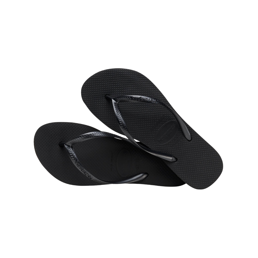 Havaianas ciabatta infradito da donna Slim Platform 4144537 0090 nero
